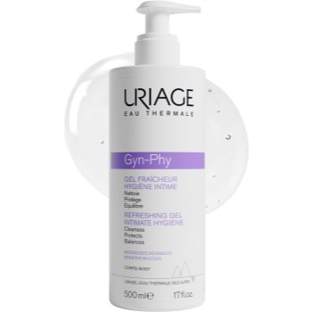 Uriage Gyn-Phy Refreshing Gel Intimate Hygiene gel revigorant pentru igiena intima - imagine 3